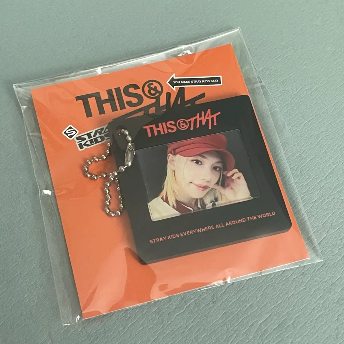 스트레이키즈 스키즈 디스앤댓 팝업 포토키링 this&that