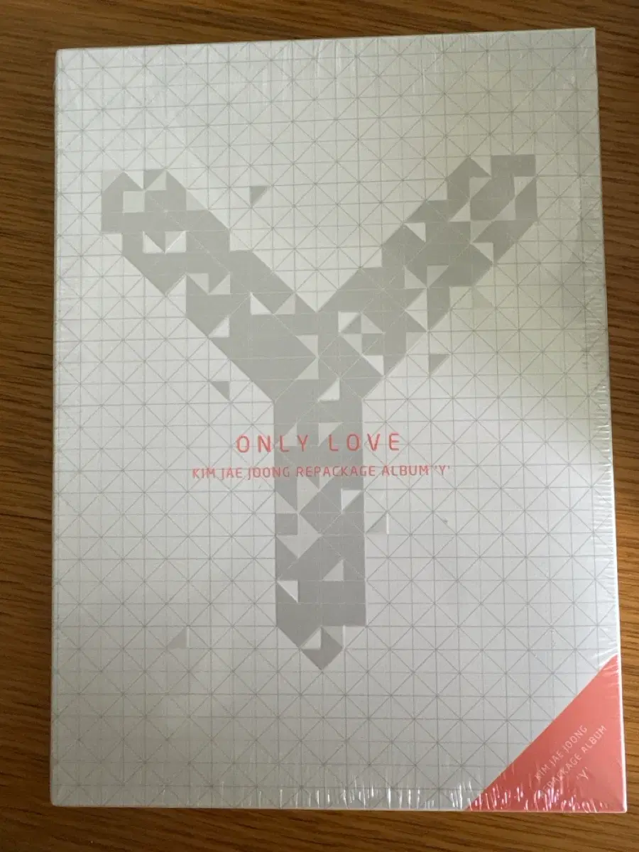 김재중 Y ONLY LOVE 리패키지 앨범 미개봉 / 밀봉 / JYJ