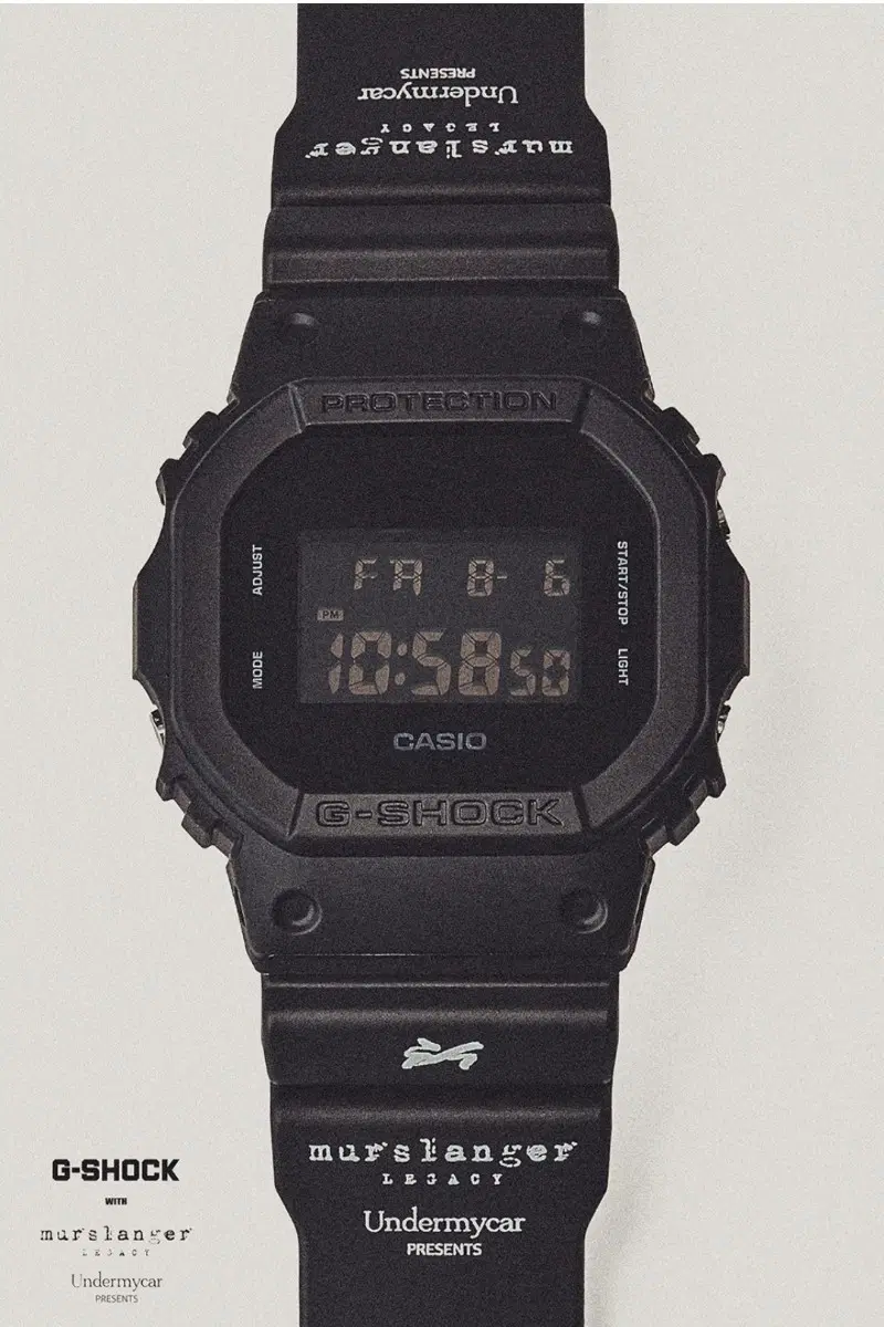 지샥 X 언더마이카 머슬랭거 DW-5600UMC26-1DR