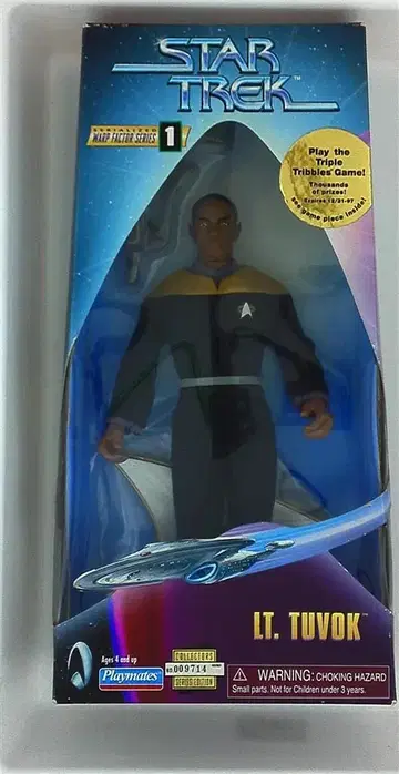 PLAYMATES 1 / WARP FACTOR LT TUVOK 9인치