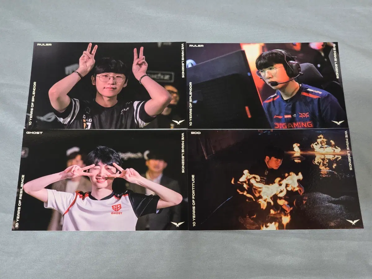 10년 포토카드 Ruler, Ghost, Bdd