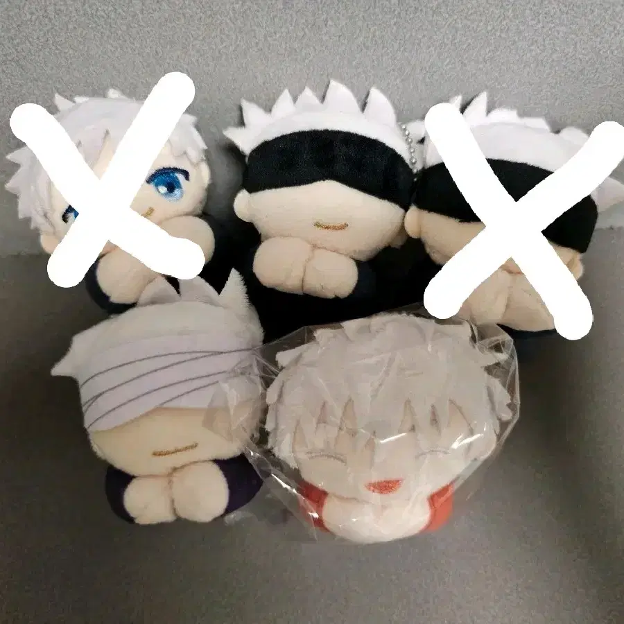고죠 허그캬라 주술회전 특전 멘소레 고전 안대 붕대 맨눈