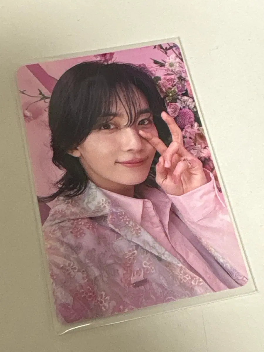 세븐틴 정한 포토카드