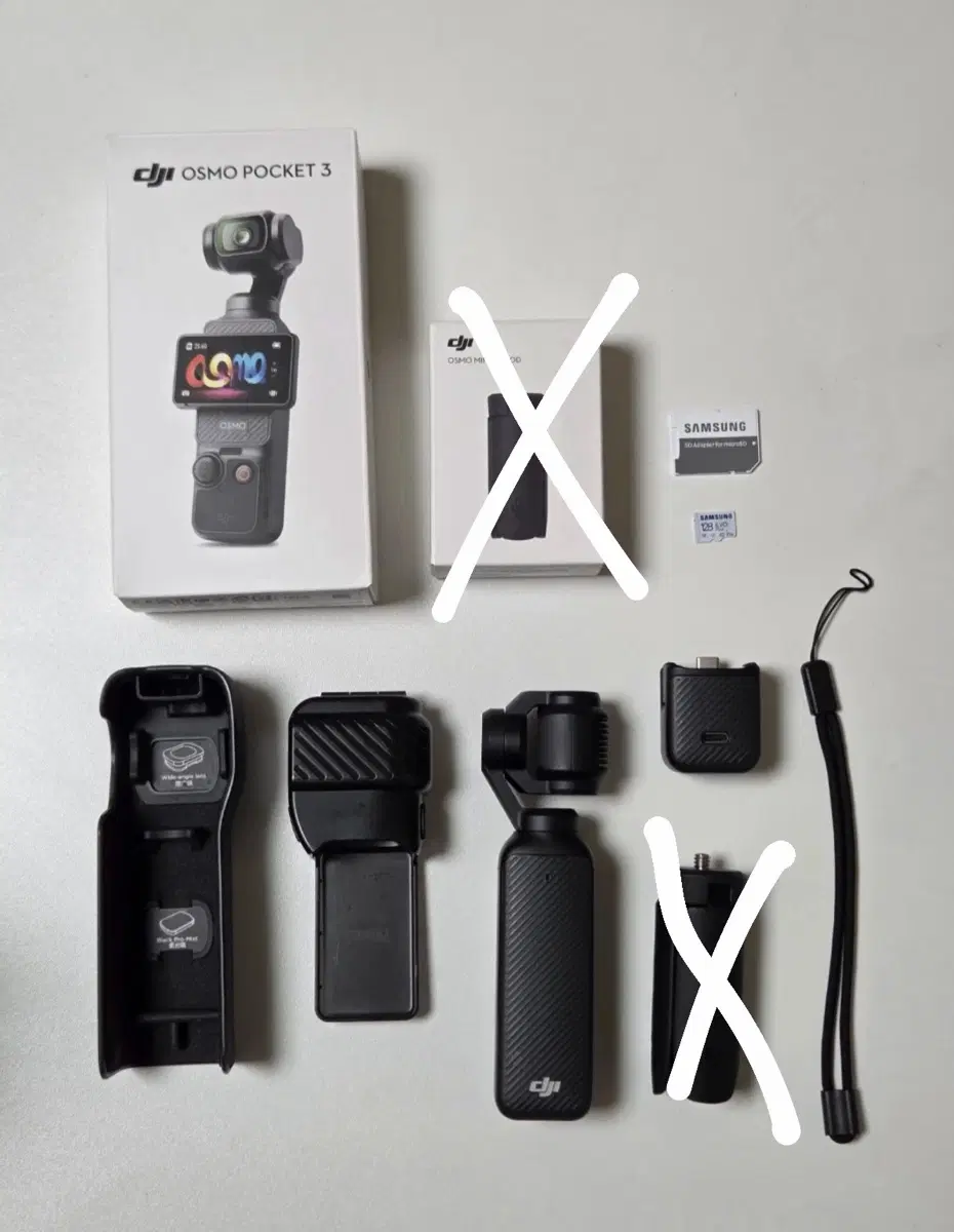 DJI 오즈모 포켓 3 + 128Sd카드 (풀커버실리콘케이스)