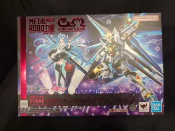 BANDAI SPIRITS METAL ROBOT혼 [ SIDE MS ] 기동전사 건담 SEED FREEDOM 스트라이크 프리덤 건담 이식 [하츠네 미쿠 Ver.]
