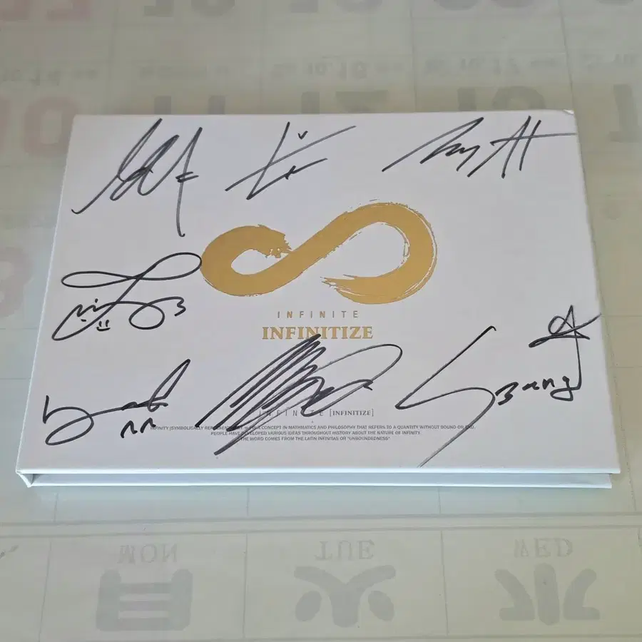 인피니트 추격자 인피니타이즈 친필 싸인 비매 앨범 양도 판매