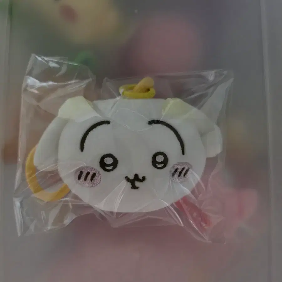 우사기 ) 치이카와 리본 페이스 키링 먼작귀 롭이어 우사기 키링