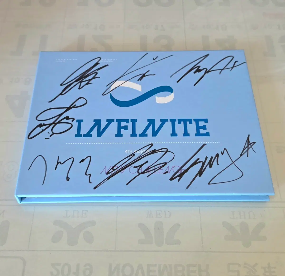 인피니트 맨인럽 맨인러브 뉴챌 뉴챌린지 남자가 사랑할때 친필 싸인 비매 앨범 양도 판매