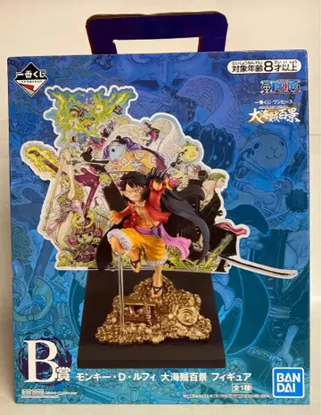 BANDAI SPIRITS 제일복권 원피스 WT100 기념 오다 에이치로 작화 대해적백경 B상 몽키 D 루피 대해적백경 피규어