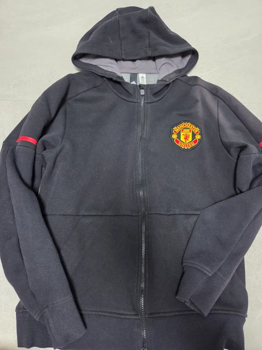 아디다스 x 맨유(Manchester United) 정품 앤섬 후드 집업
