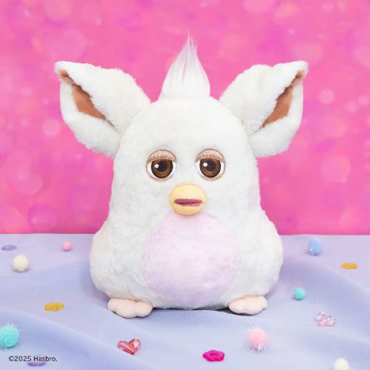 Furby 퍼비 타이토쿠지 A상 Strawberry Milk 인형 25cm