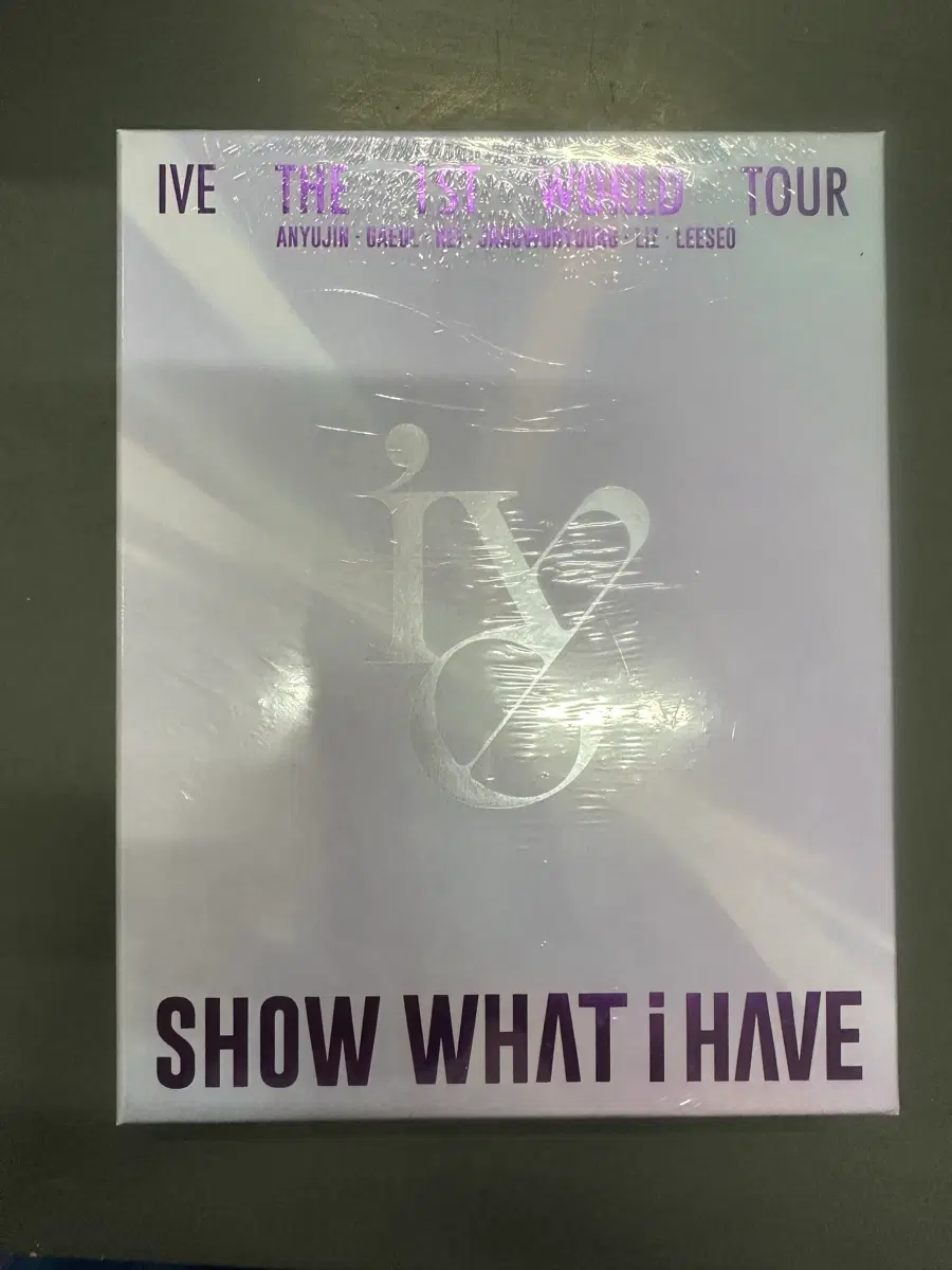 아이브 월드투어 dvd 미개봉
