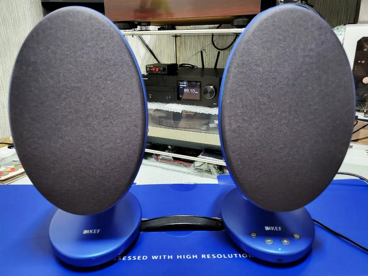 KEF EGG 동축 블루투스 스피커 풀박스