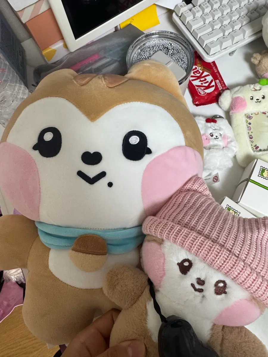 아이브 가을 미니브라인프렌즈 팝업 인형 안유진장원영레이리즈이사