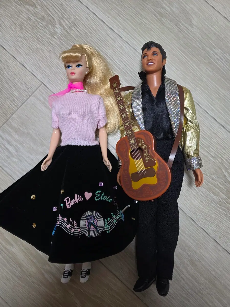 바비 엘비스 프레슬리 인형 세트