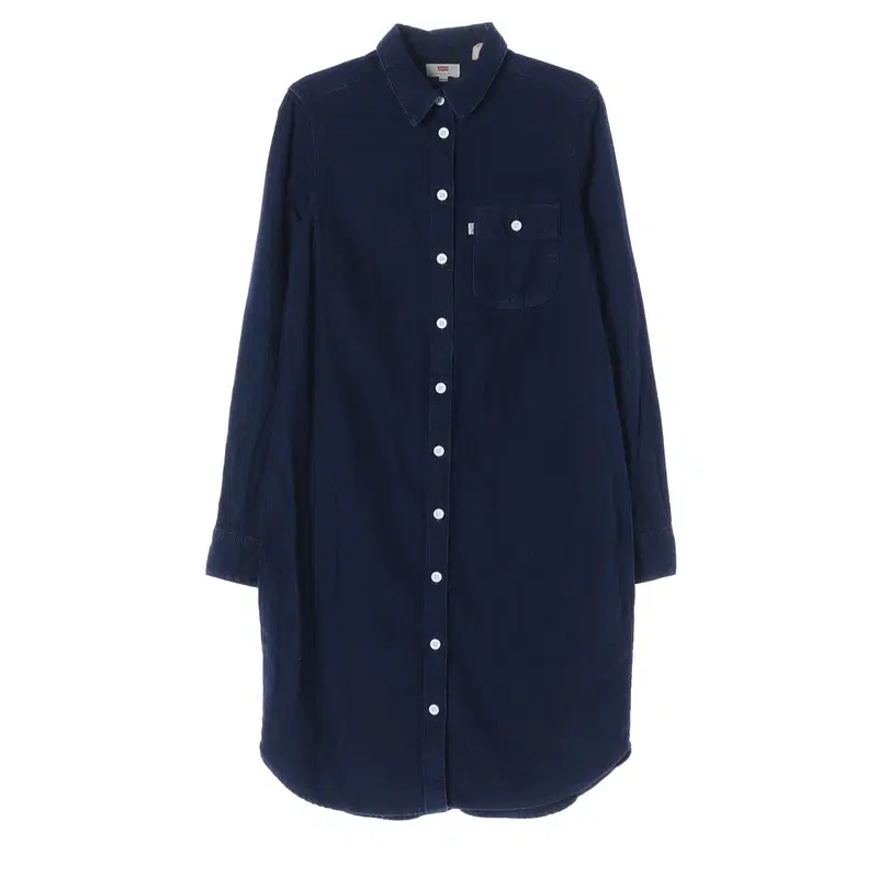 LEVIS 코듀로이 롱 셔츠 원피스 XS