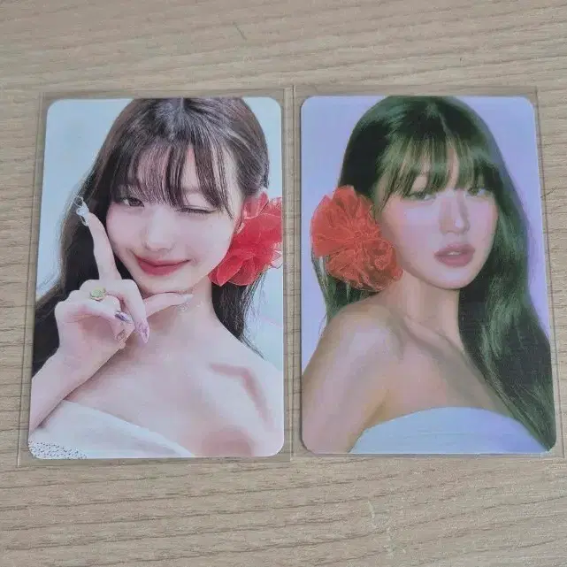 아이브 스위치 장원영 포토카드