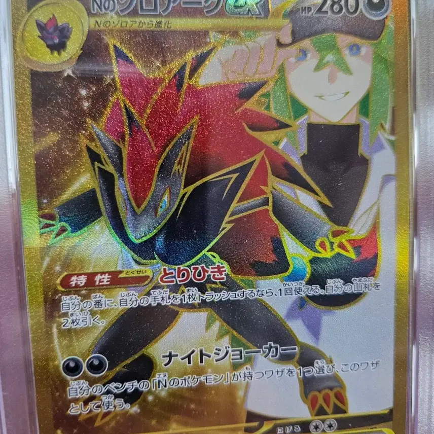포켓몬카드 psa10, brg10 UR N의조로아크 세트 사진 4