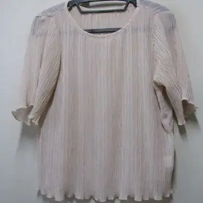 GRL 주름 폴리쉬폰 프릴 블라우스 F
