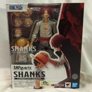 BANDAI SPIRITS S.H.Figuarts 원피스 샹크스&몽키 D 루피(소년기)