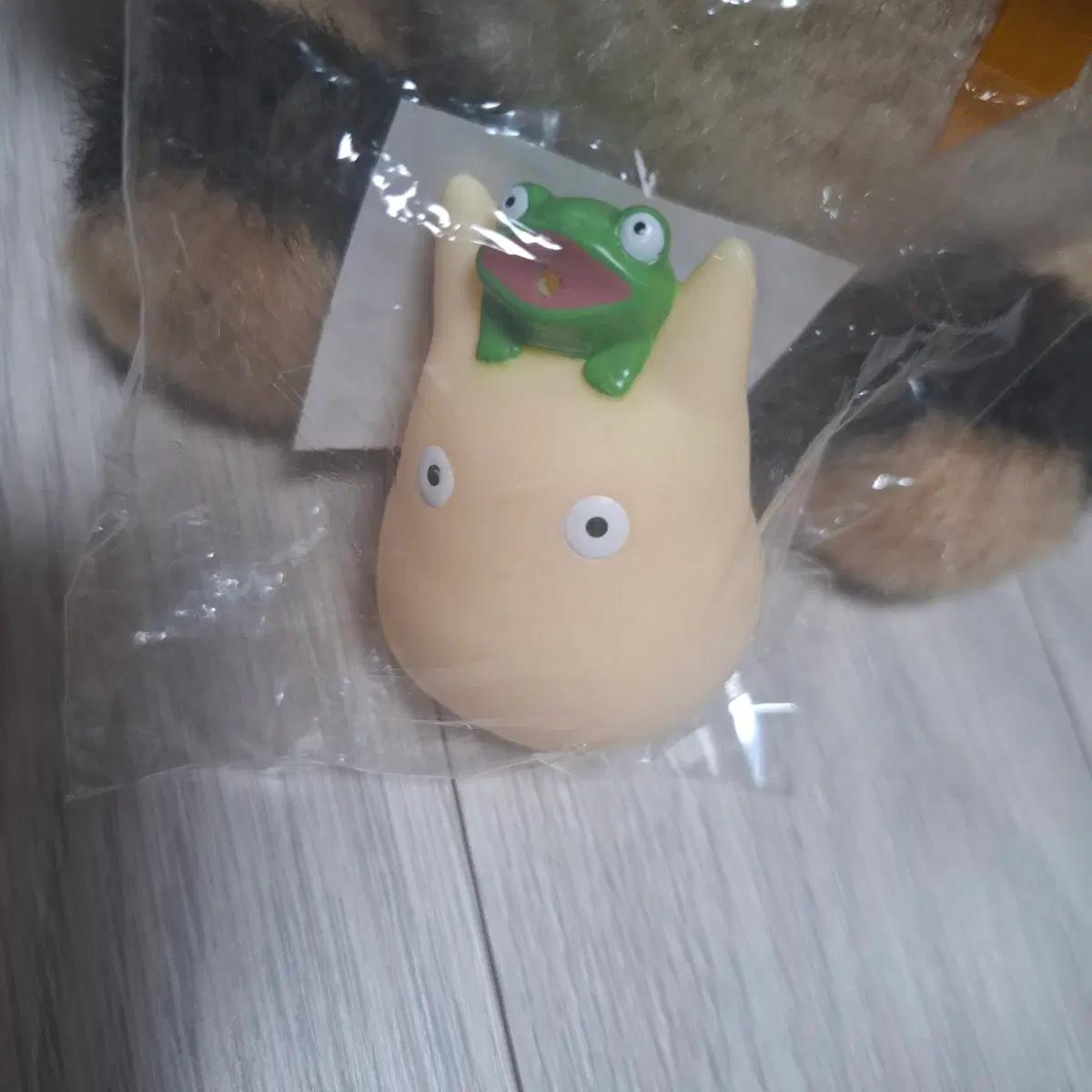 [고전][미개봉][지브리][이웃집토토로] 청개구리와 소토토로 물총 피규어