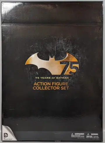 DC COLLECTIBLES 액션 피규어 컬렉터 세트 (금띠)