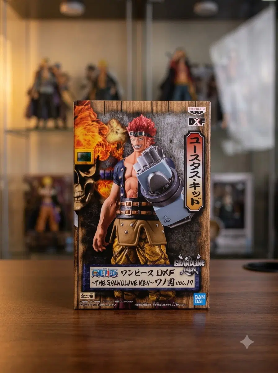 [미개봉] 원피스 DXF 그랜드라인 맨 와노쿠니 vol.17 유스타스 키드 피규어 / One Piece DXF The Grandline Men Wano Country vol.17