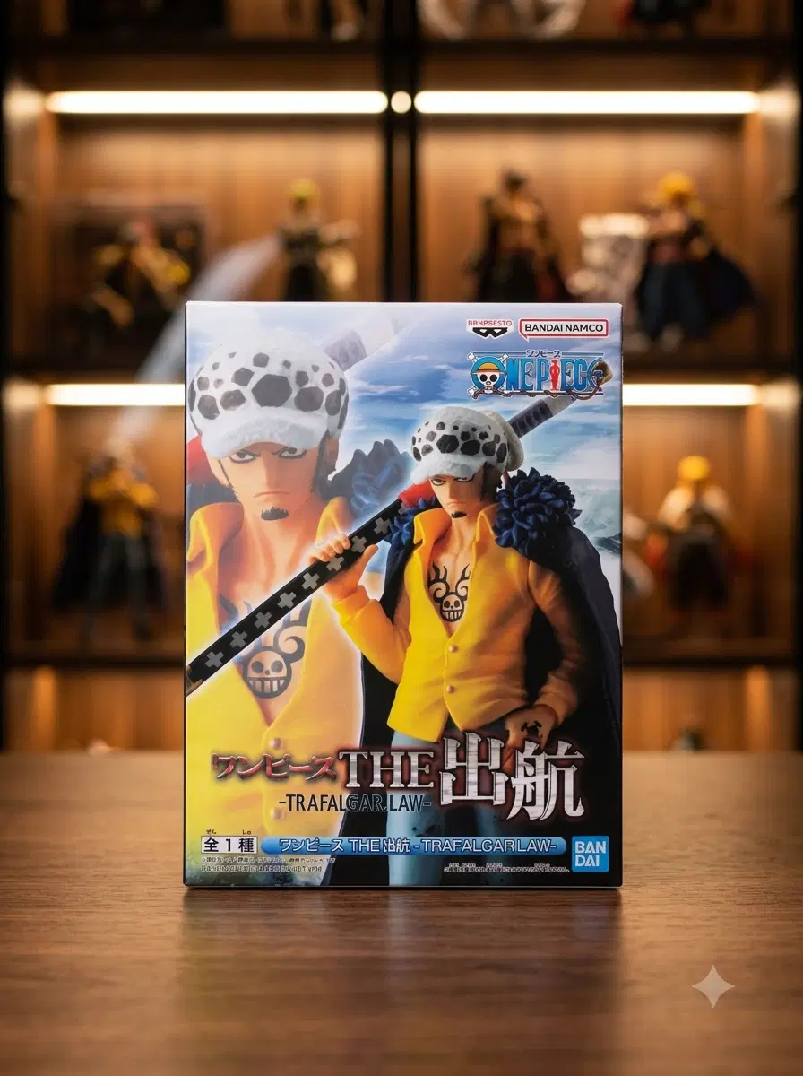 [미개봉] 원피스 THE 출항 트라팔가 로 피규어 / One Piece The Departure Trafalgar Law Figure (반프레스토 / Banpresto)
