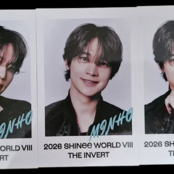 샤이니 일본 콘서트 트레카 민호 포카 3장 양도