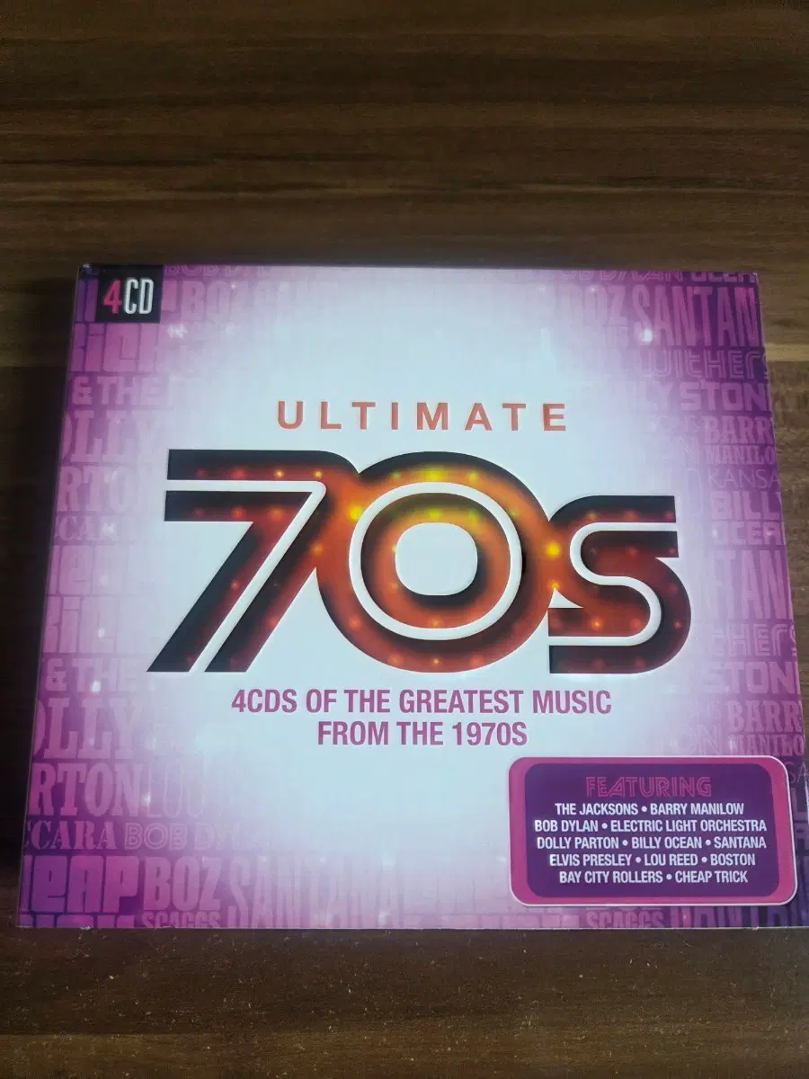 얼티밋 70s 4CD 베스트 히트 앨범