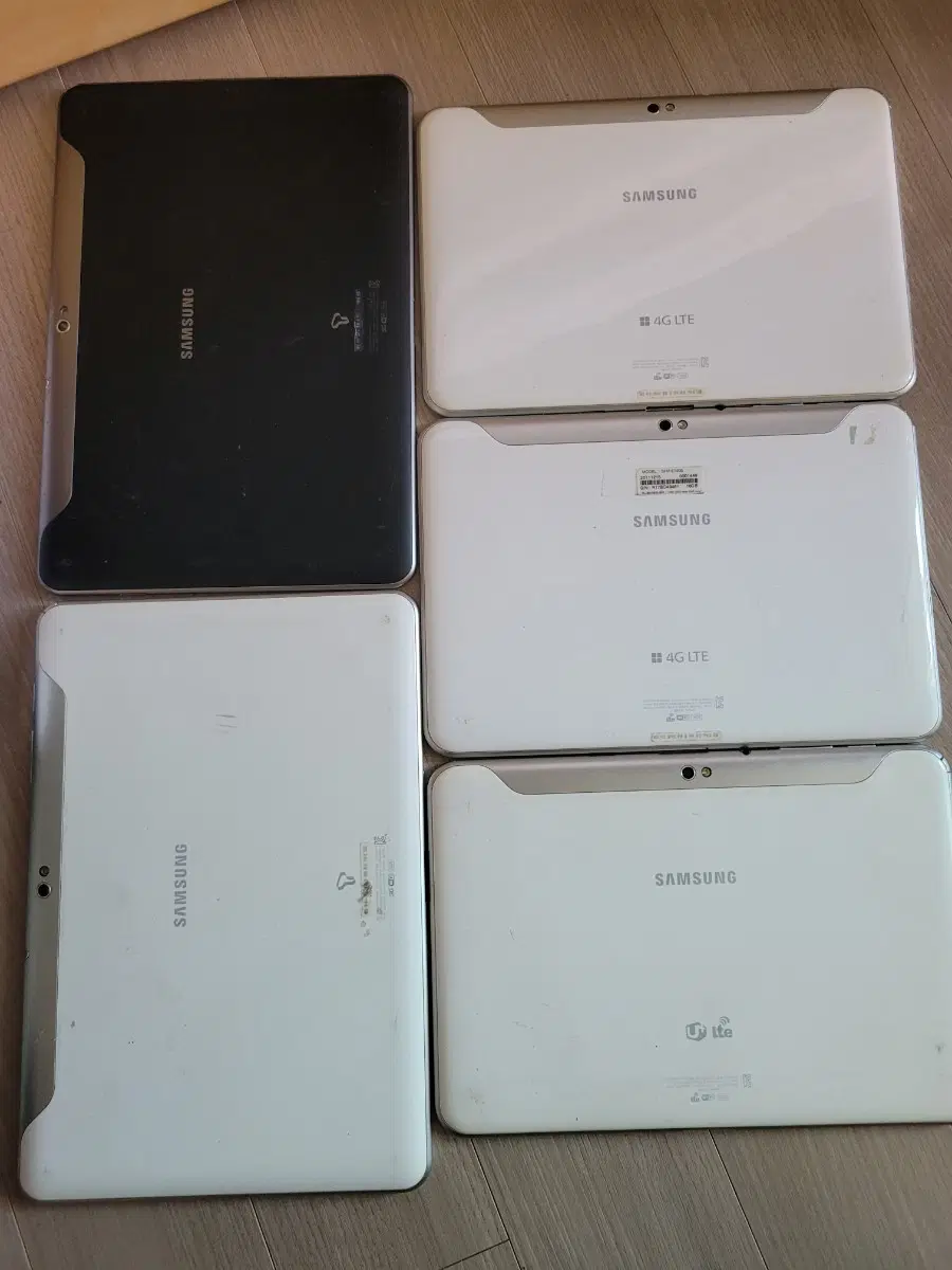 삼성 갤럭시탭 전원불가 상태 일괄 부품용