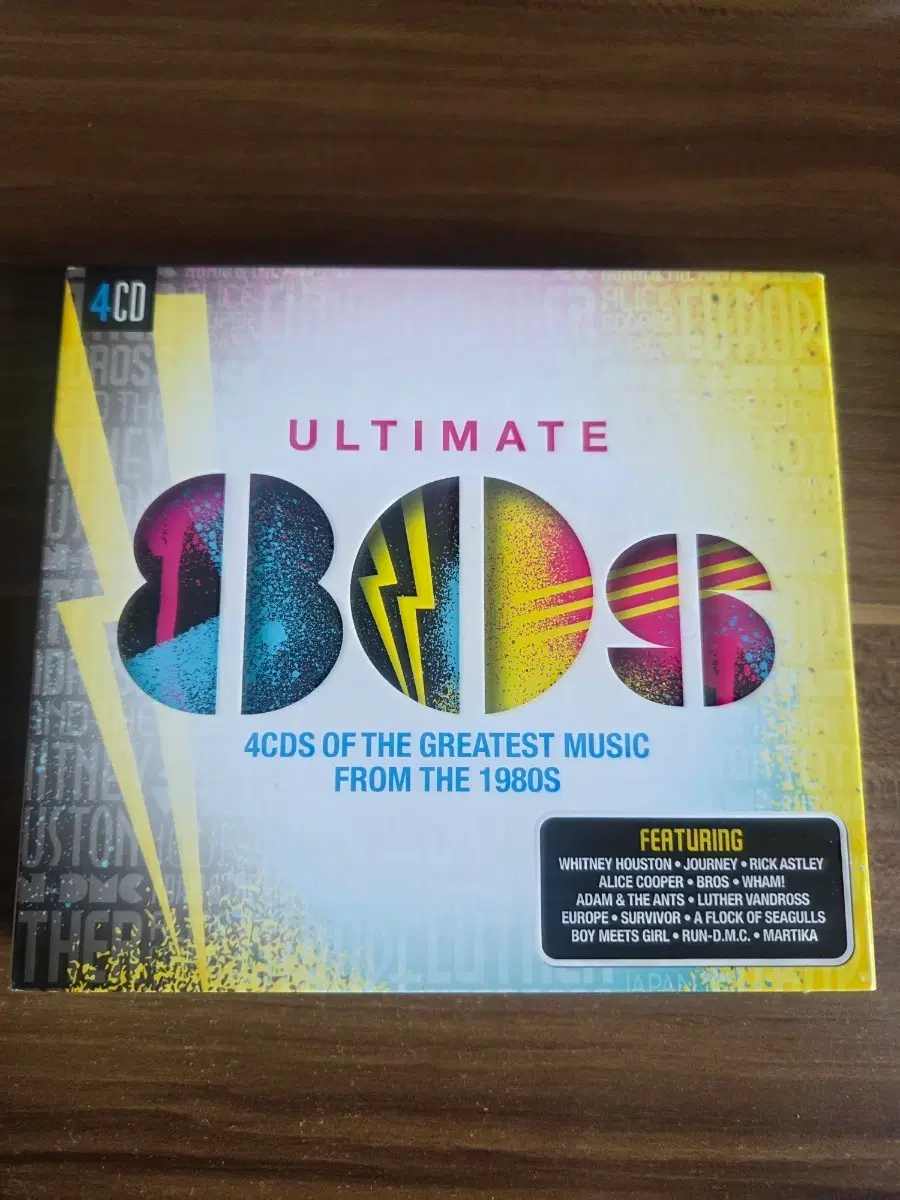 얼티밋 80년대 4CD 베스트 앨범