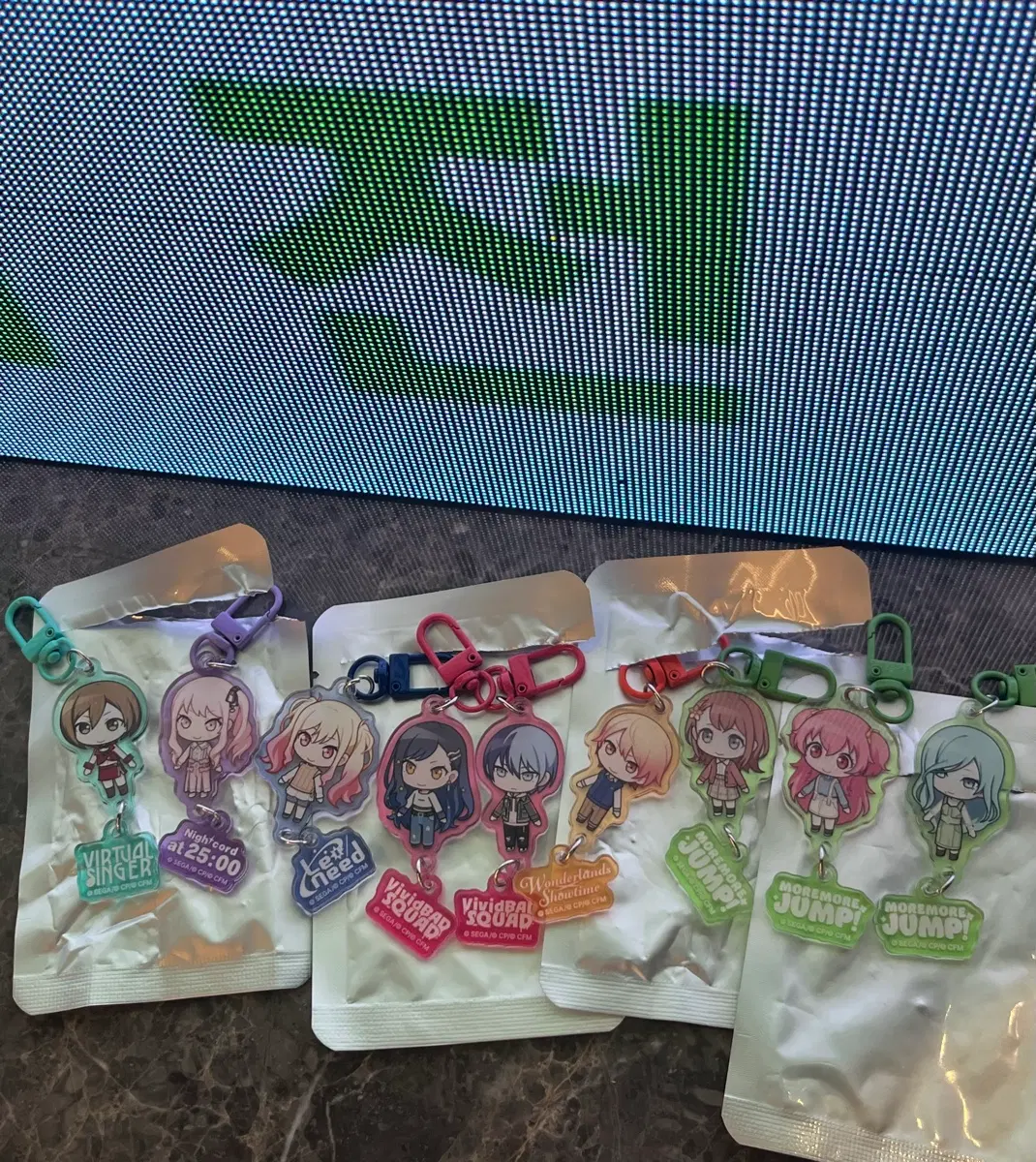 프로젝트세카이 팝업 키링 카나데 메이코