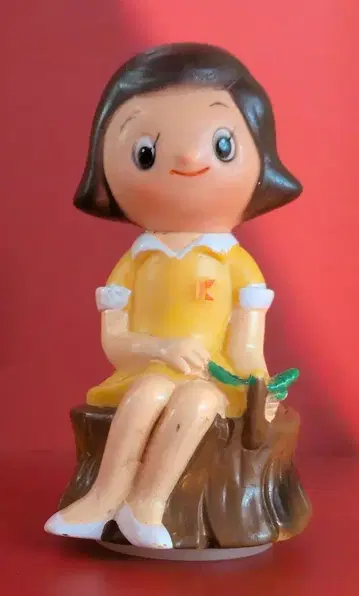 신용조합 저금통 쿠미쨩 통나무 앉기 100mm