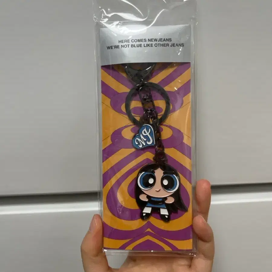 뉴진스 민지 파워퍼프걸 키링
