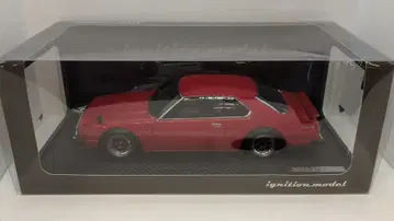 ignition model 1/18 닛산 스카이라인 2000 GT-ES (C210) 레드 와타나베휠 IG1082