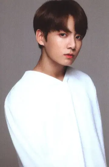 BTS VT x BTS JUNG KOOK 트레이딩 카드 화이트