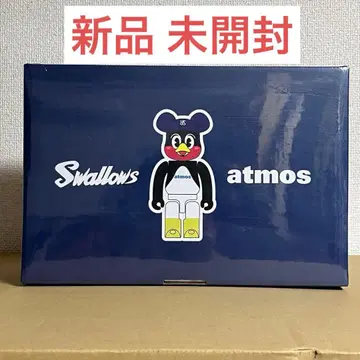 도쿄 야쿠르트 스왈로스 atmos 츠바쿠로 베어브릭 400%