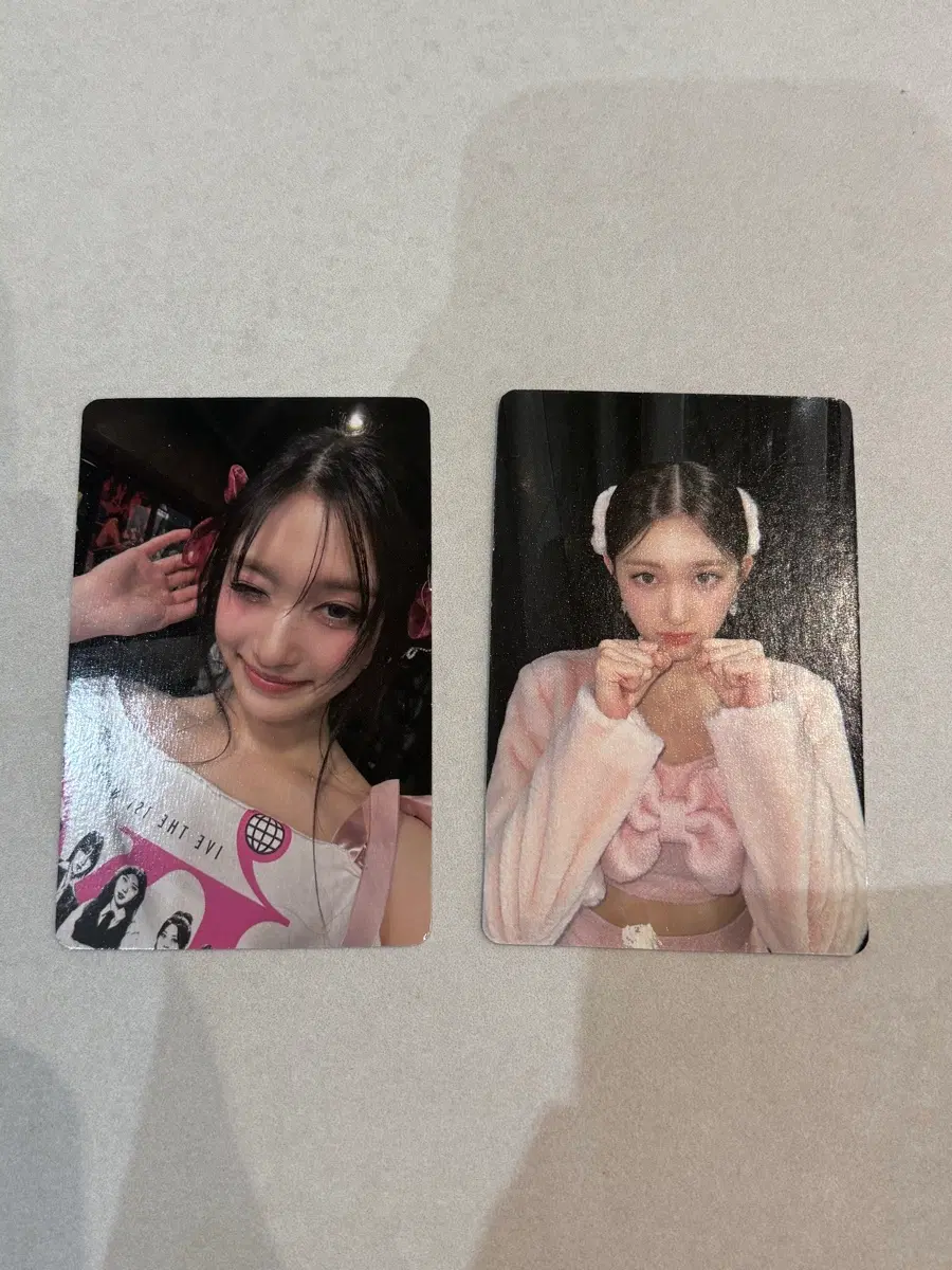 이서 포카 2개