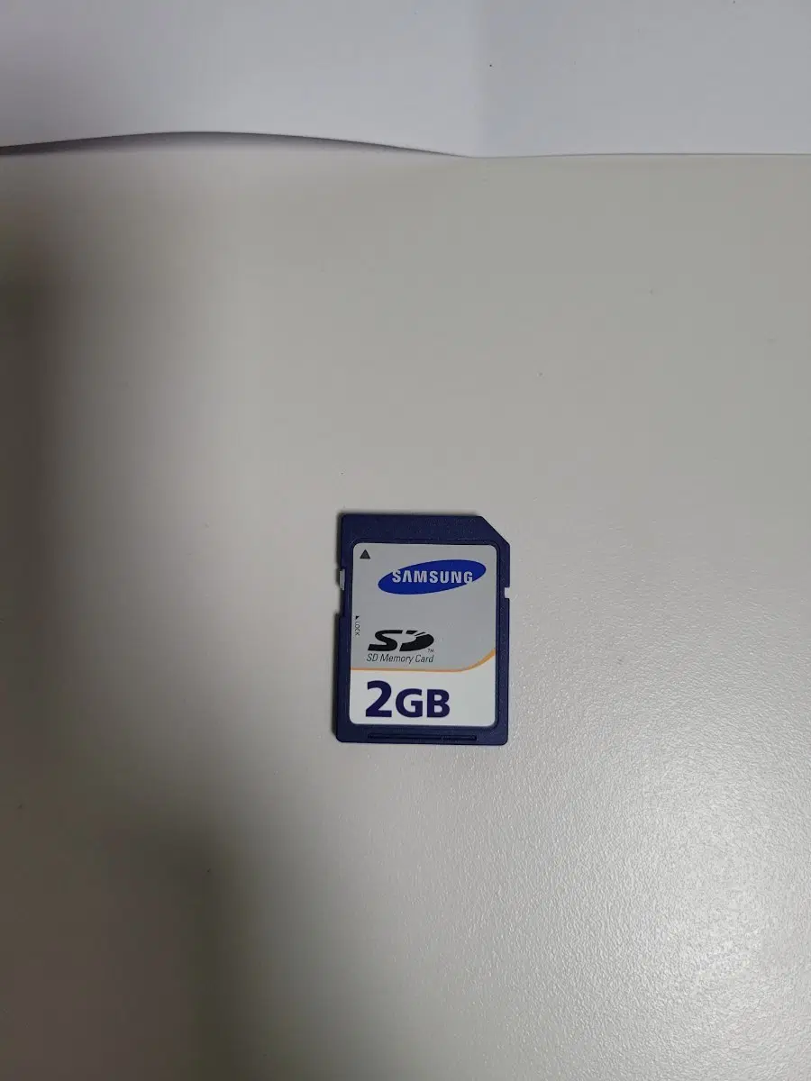 삼성 SD 메모리 카드 2GB 레트로 메모리