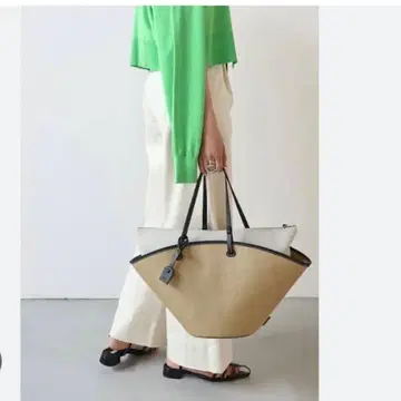 VASIC 바지크 라피아 바스켓 백 블랙 Vasket 바스켓