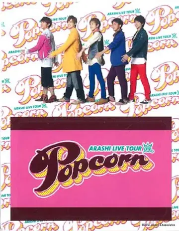 아라시 12-13년 Popcorn IC 카드 스티커