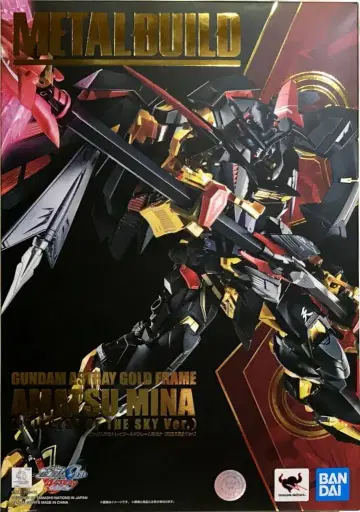 BANDAI SPIRITS METAL BUILD 건담 아스트레이 골드 프레임 천미나 (천공의 황녀 Ver.)
