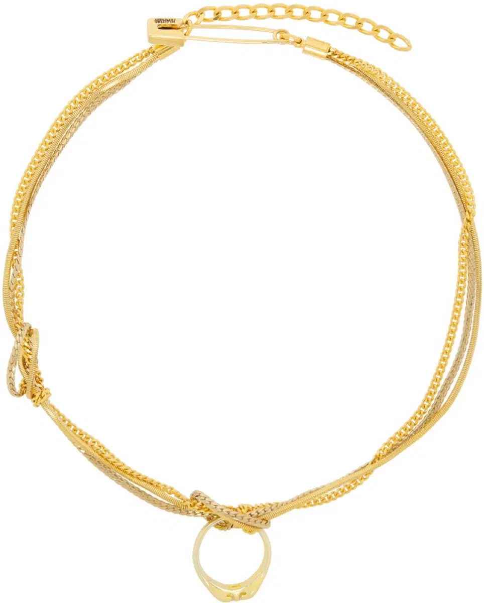 MAGLIANO DOPPIO NODO NECKLACE 마리아노 목걸이