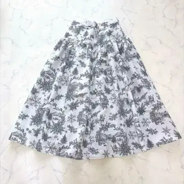 택 포함 24AW ANAYI 아나이 스노우토와르드주이 절개 스커트 4만