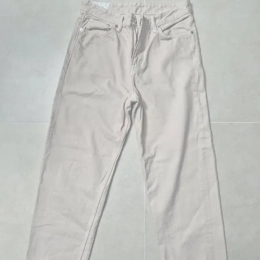 [남성] H&M 루즈핏데님 오트밀아이보리 30