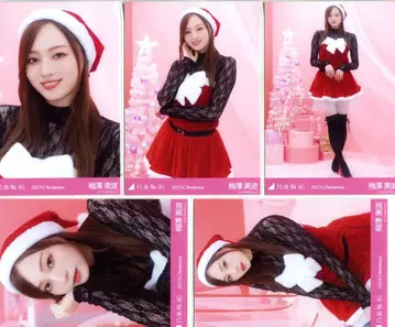 노기자카46 2023년 12월 브로마이드 우메자와 미나미 2023.Christmas 5장 세트
