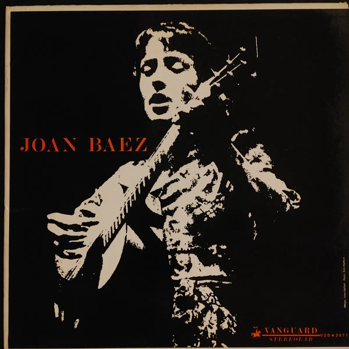 ORIGINAL FOLK LP - JOAN BAEZ/1ST