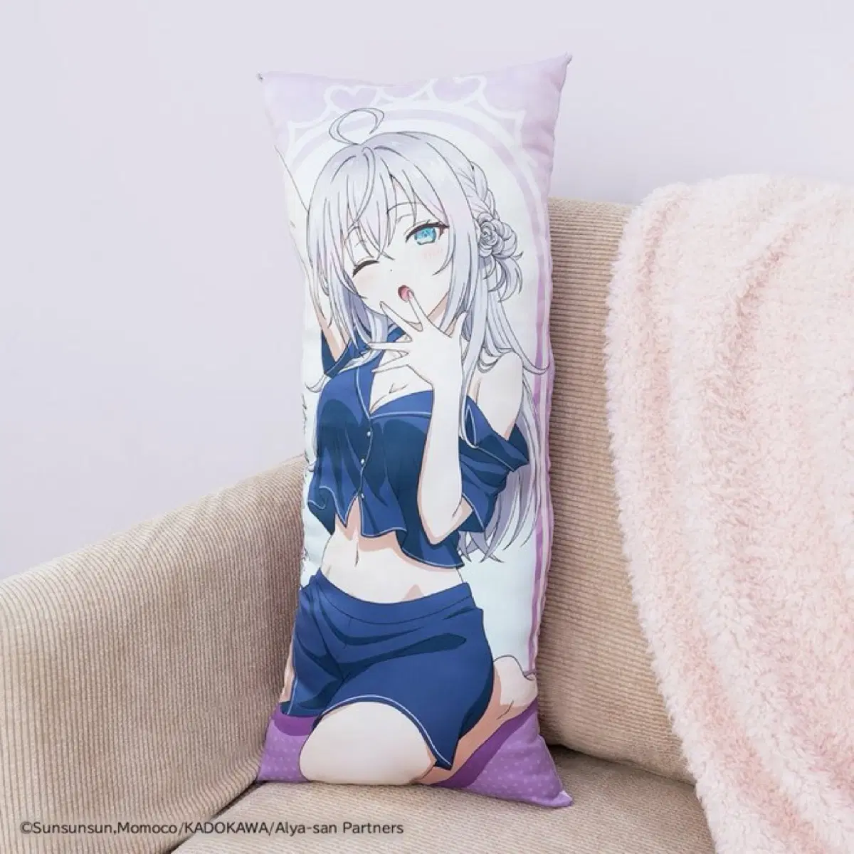 가끔씩 툭하고 러시아어로 타이토쿠지 C상 아라양 쿠션 60cm 러시부끄 로시데레
