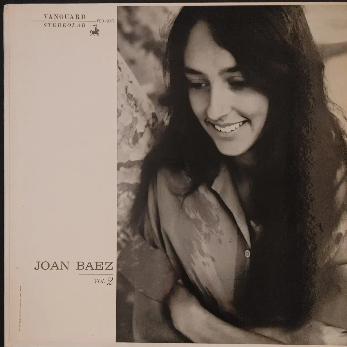 ORIGINAL FOLK LP - JOAN BAEZ/VOL.2